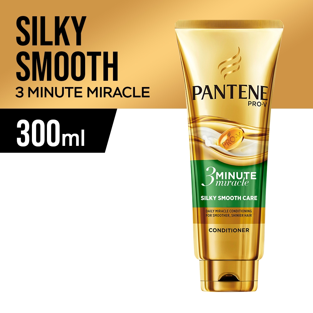 Pantene 3Minute Miracle Silky Smooth Care Intensive Conditioner (300mL