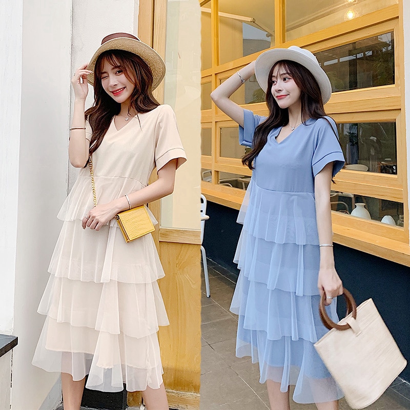 cotton pregnancy dress