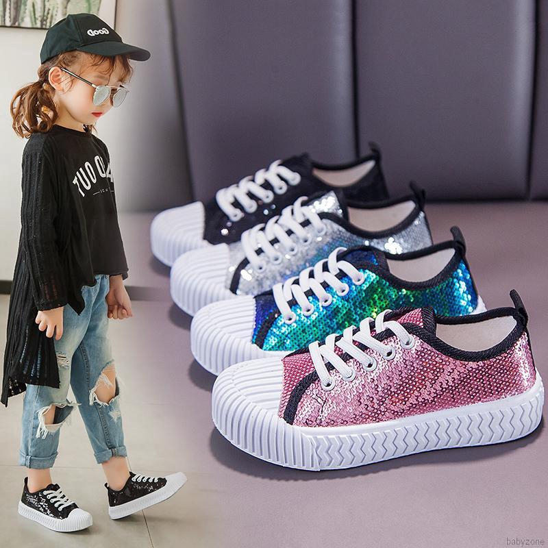 girls sequin sneakers