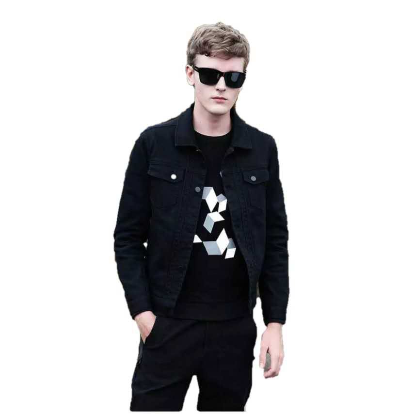 black casual jacket