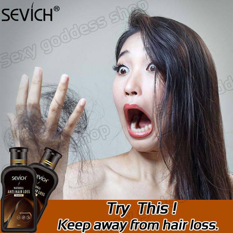 Sevich Antihair loss shampoo 200ml,prevent hair loss and breakage