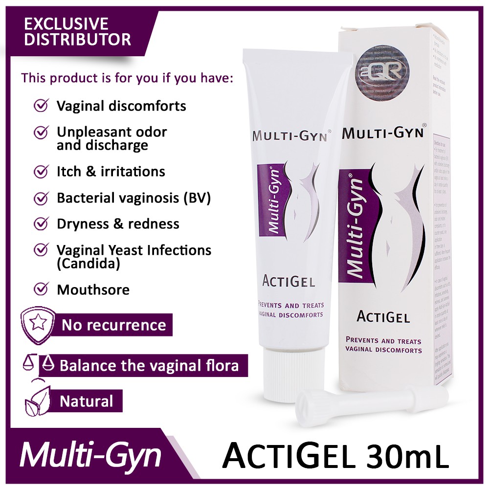 MultiGyn Actigel (Multigyn) For Women, Intimate Vaginal Feminine Gel