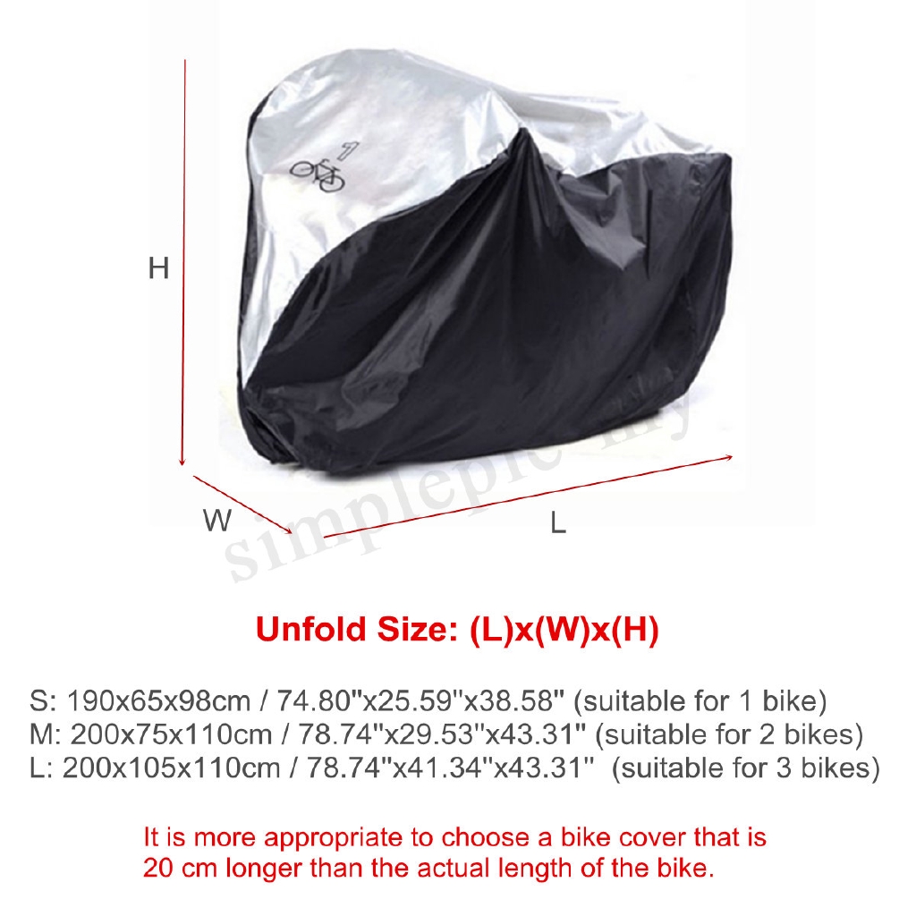 bike cover for 3 bikes