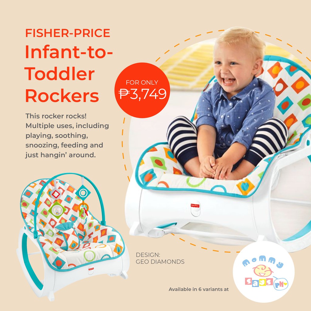 fisher price rocker geo diamonds