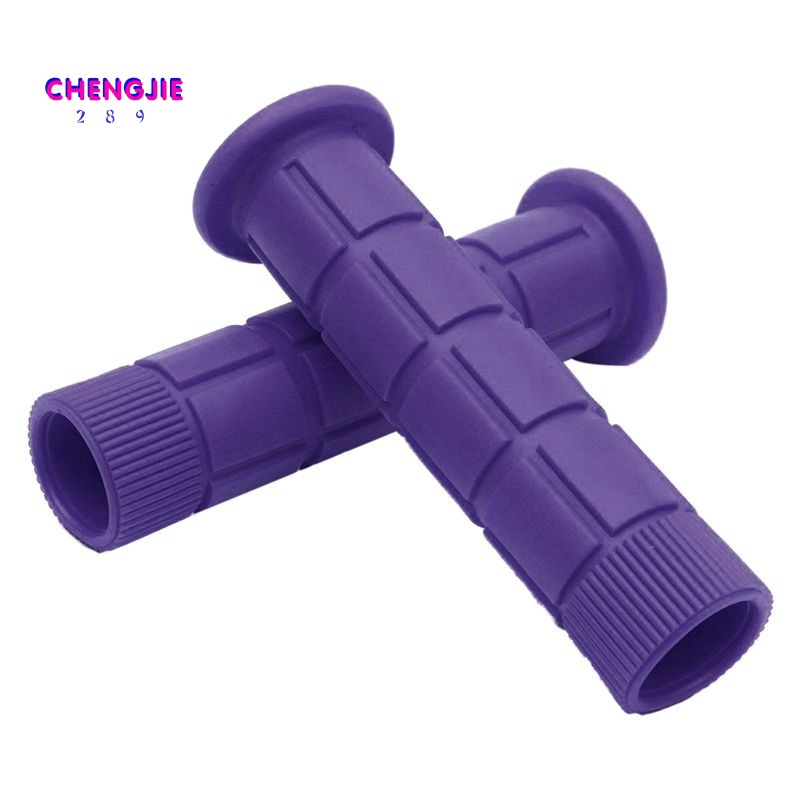 purple bmx grips