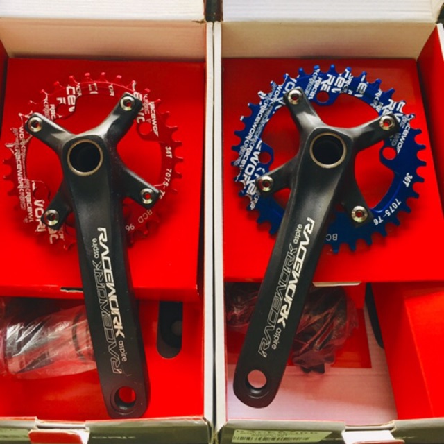 racework crankset 1x