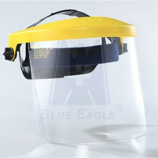 Blue Eagle Face Shield FC25B1YE BrowGuard and Visor Set Shopee