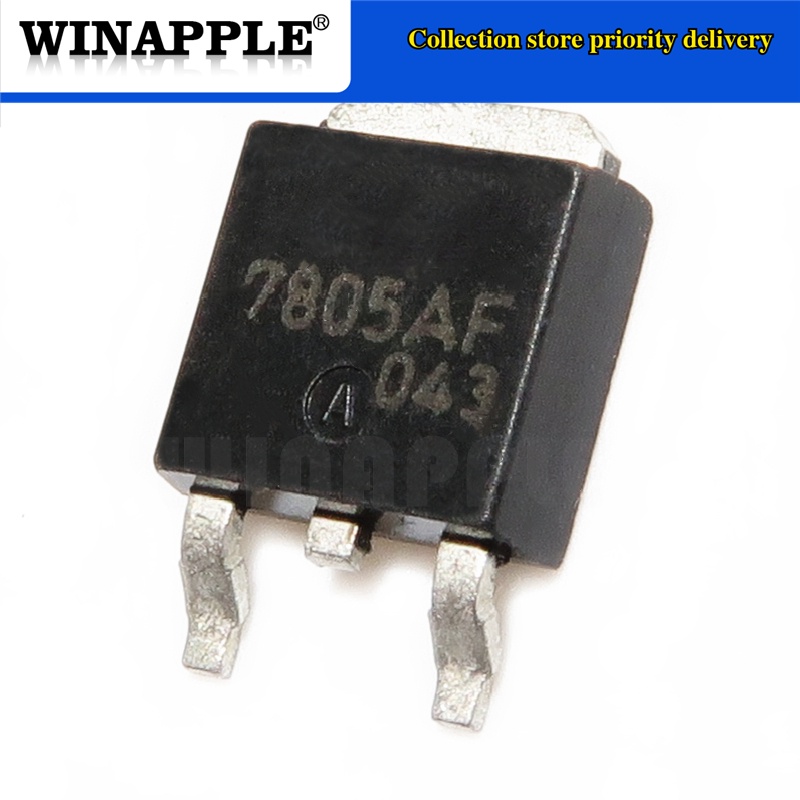 Kit Di 10 Pezzi Di Regolatori Di Tensione KIA7805AF, Circuiti Integrati Lineari Bipolari, Nuovi E Originali In Confezione TO-252 - Foto 2