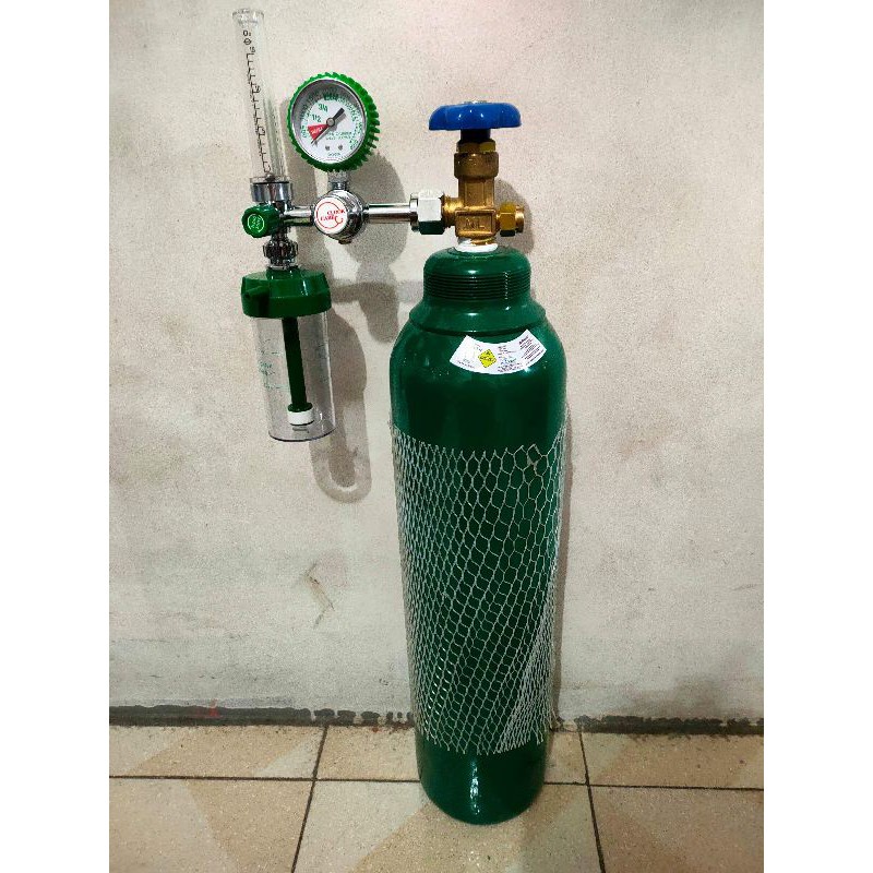 Oxygen tank 10lbs with regulator set | Shopee Philippines