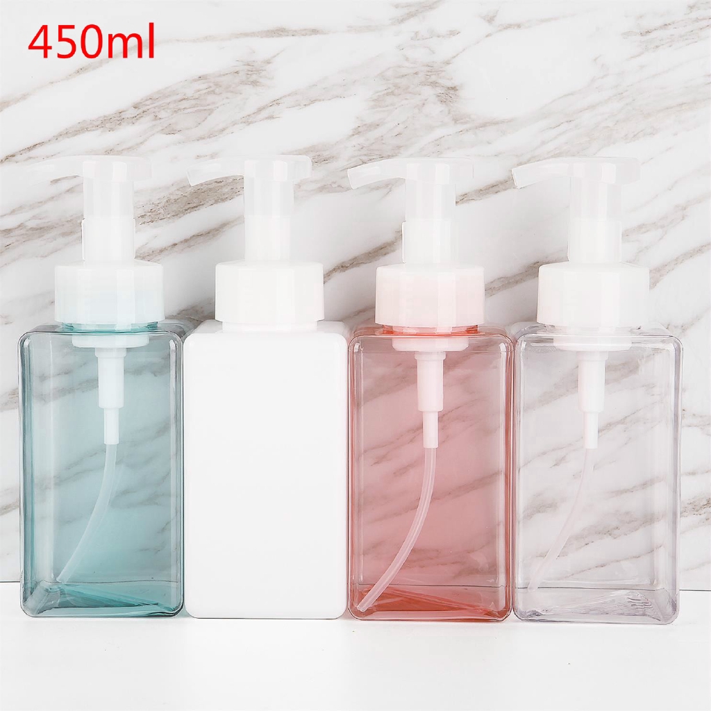 450ml Portable Empty Pump Bottle / Travel Liquid Soap Dispenser / Soap