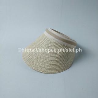 [Safe Packaging + Box] Korean Fashion KPOP Summer Beach Visor Hat for Women #3