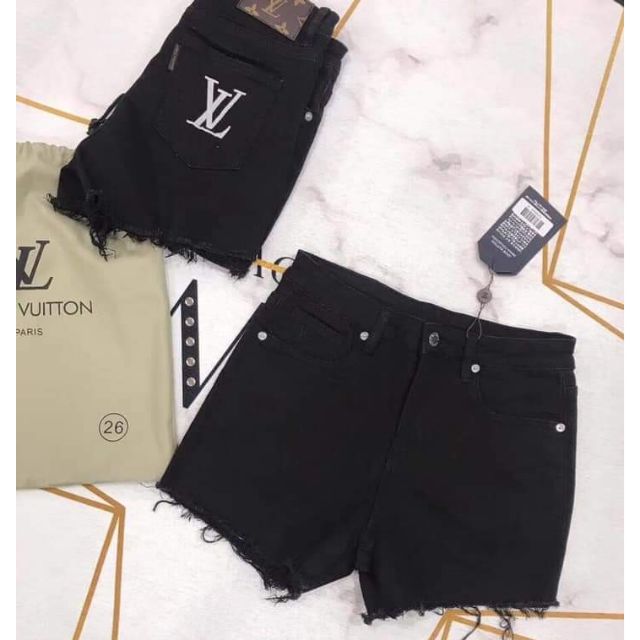 louis vuitton denim shorts