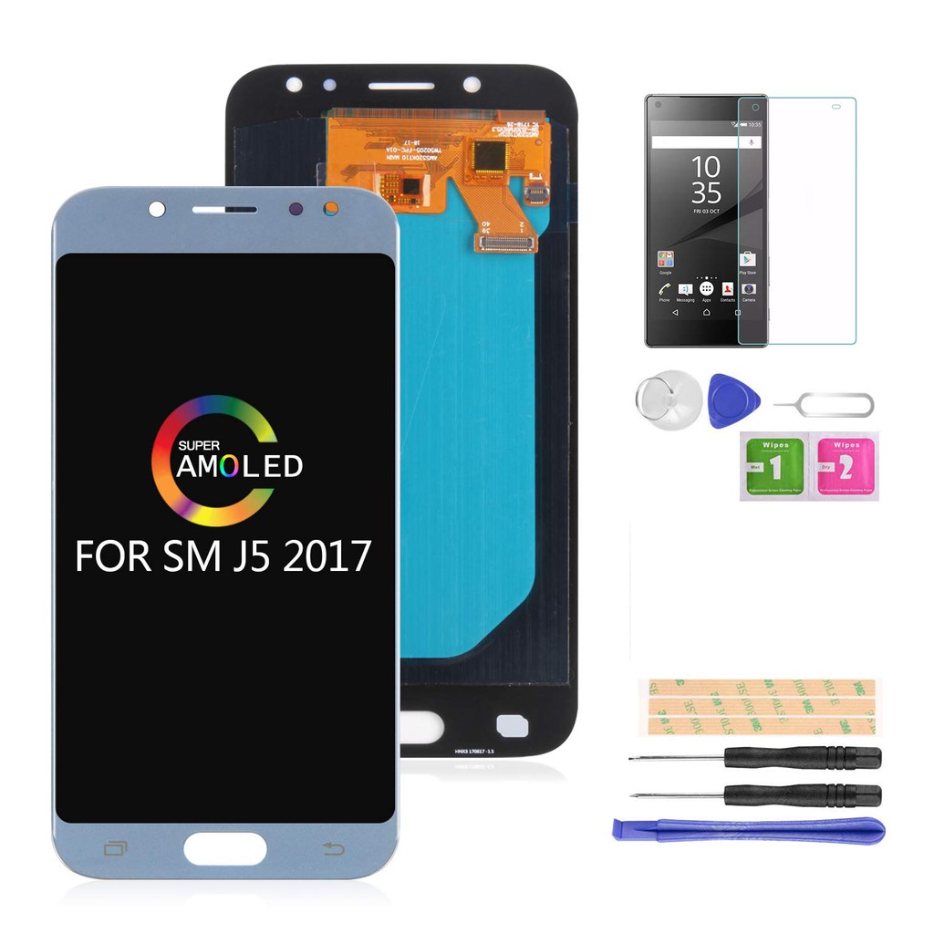 Lcd Display Touch Screen Digitizer Assembly For Samsung Galaxy J5 Pro 17 J530 J530f Sm J530f J530s J530k J530l J530y Shopee Philippines