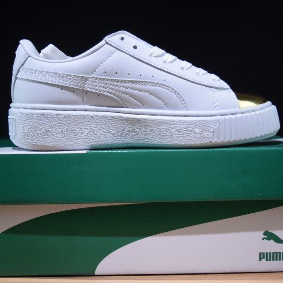 puma basket platform mens