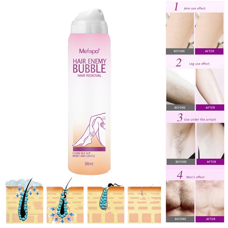 Natural Hair Removal Spray Removes Smooth Hair Removal Cream