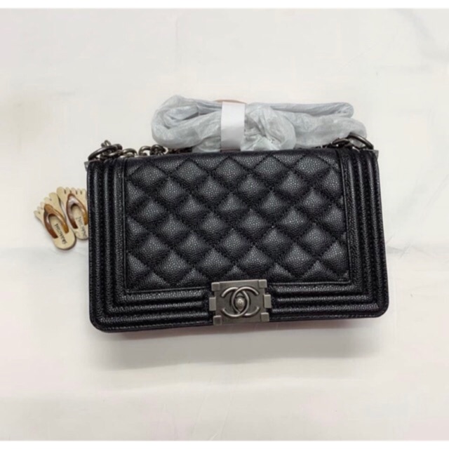 Chanel Leboy Caviar Sling bag (small) | Shopee Philippines