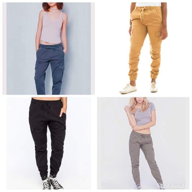 maong jogger pants