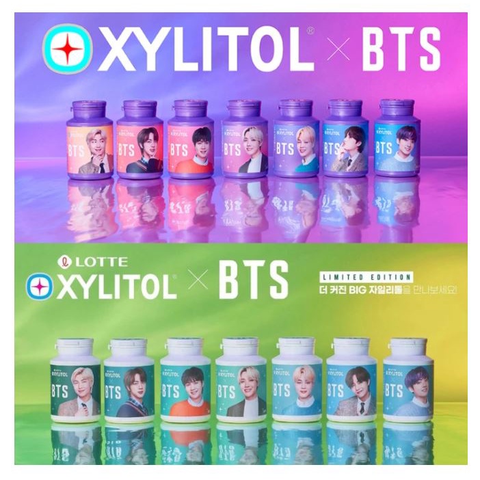 BTS x XYLITOL Collaboration Official Special Edition (Chewing Gum
