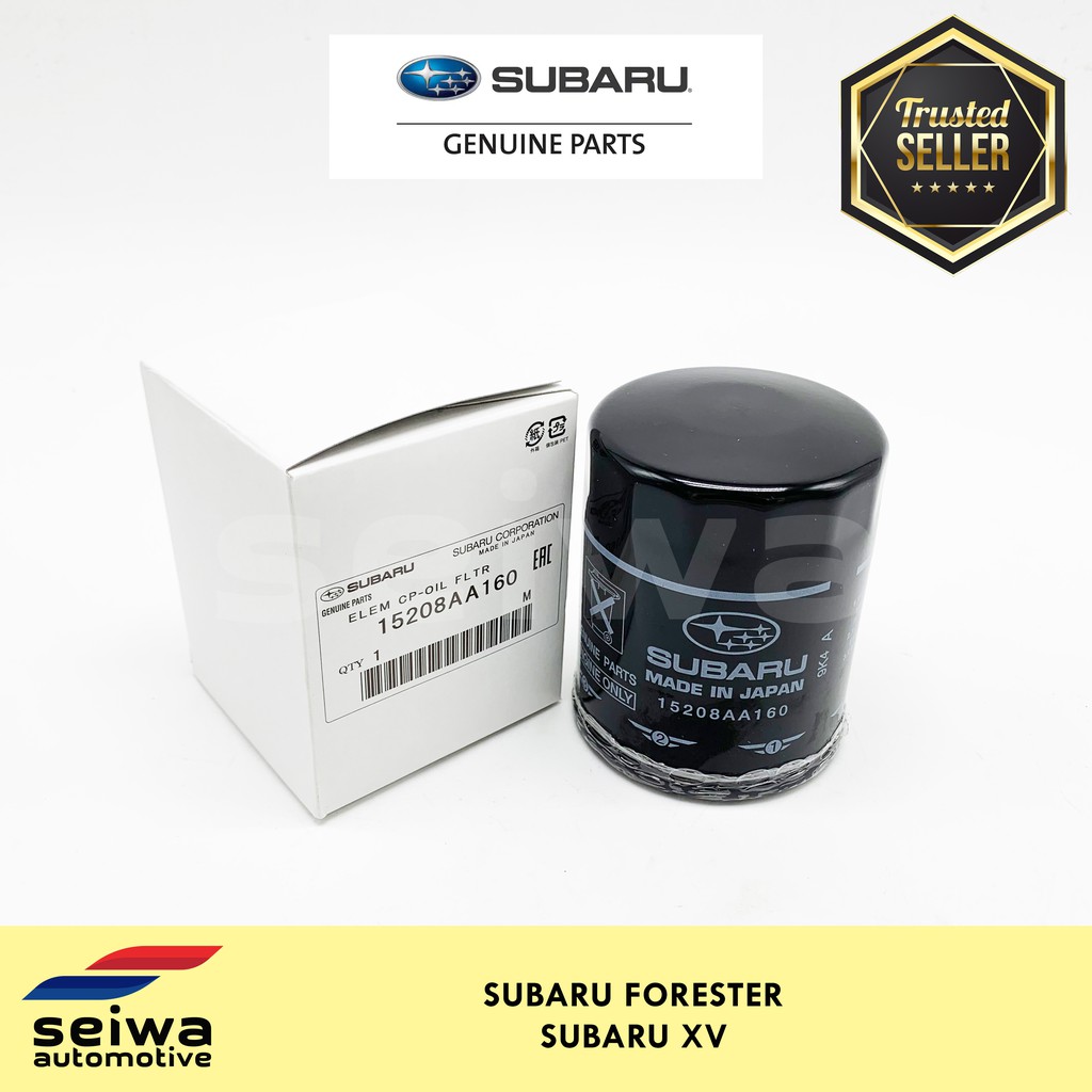 Subaru Forester Oil Filter Subaru XV Oil Filter Subaru Impreza Oil