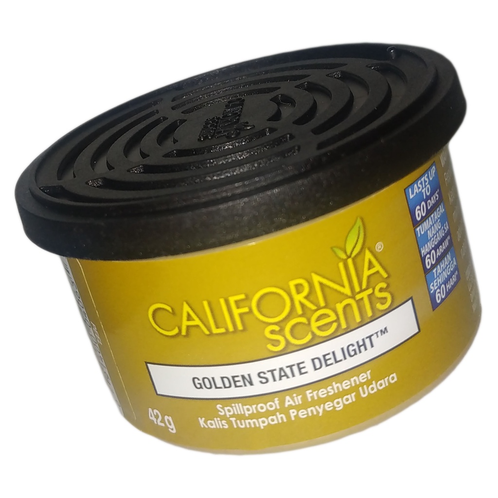 ORIGINAL CALIFORNIA SCENTS 42 GRAMS ( GOLDEN STATE DELIGHT ) SPILLPROOF ...