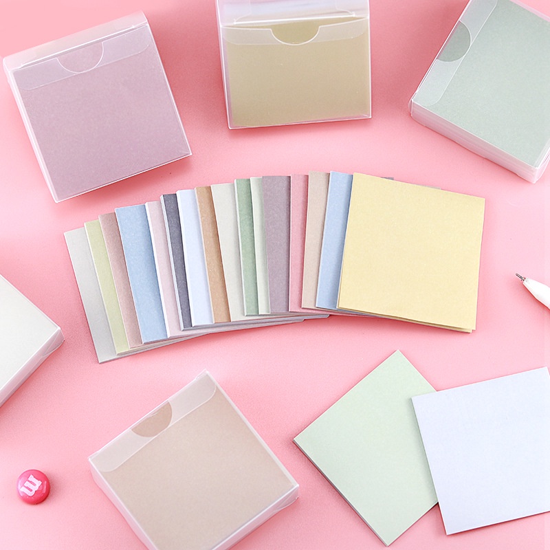 180 Sheets Morandi Sticky Note Pastel Book Cute Note Pad Tearable Guest ...