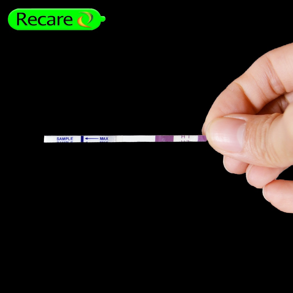 LH Ovulation Test (Strip) Recare  One Step Ovulation Test fast rapid urine lh one step ovulation tes