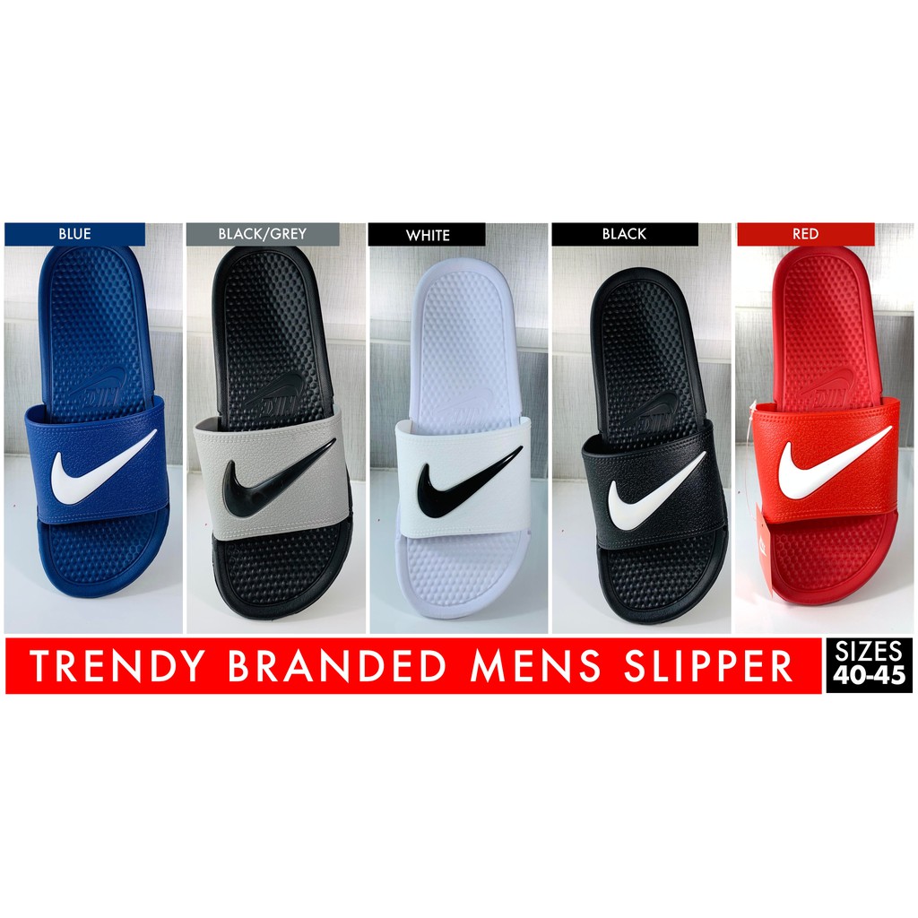branded slippers