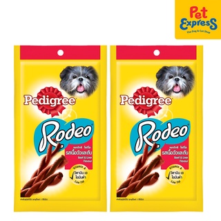 Pedigree Rodeo Beef and Liver Dog Treats 90g (2 packs) y0