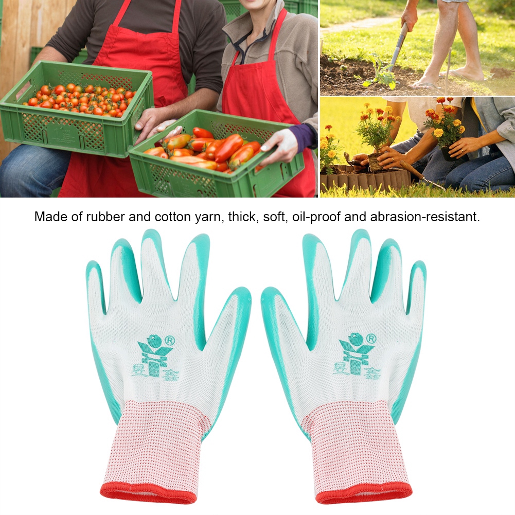 4 Pcs Brand New Hortex Toddler Waterproof Garden Gloves Shopee