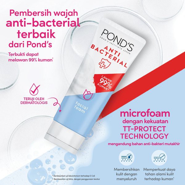 Pond Hayu Aposhayu S Anti Bacterial Facial Foam / Pond Face Soap Pond