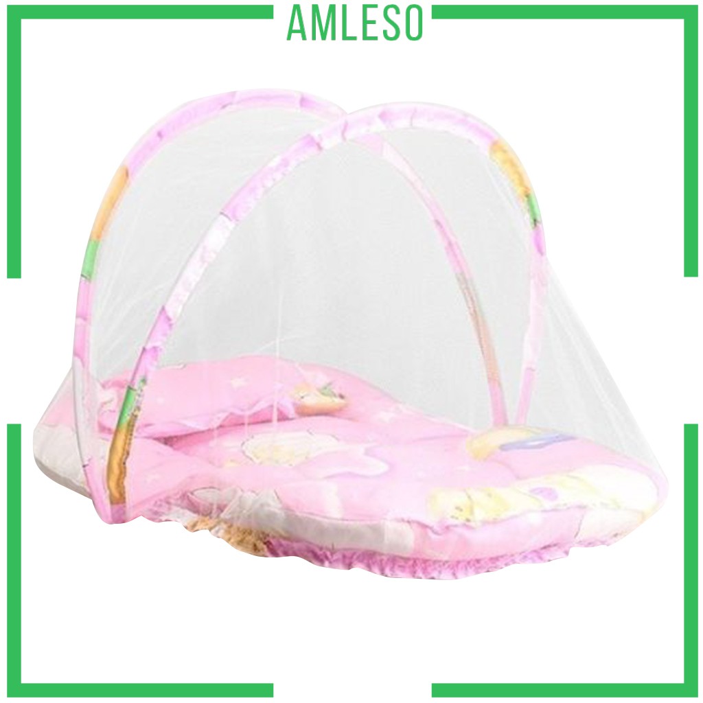 foldable baby bed with mosquito net