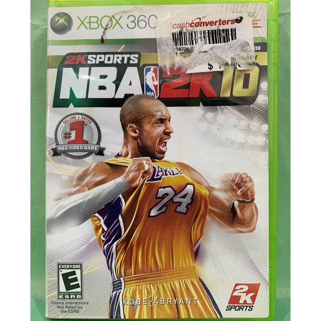 nba 2k10 xbox 360