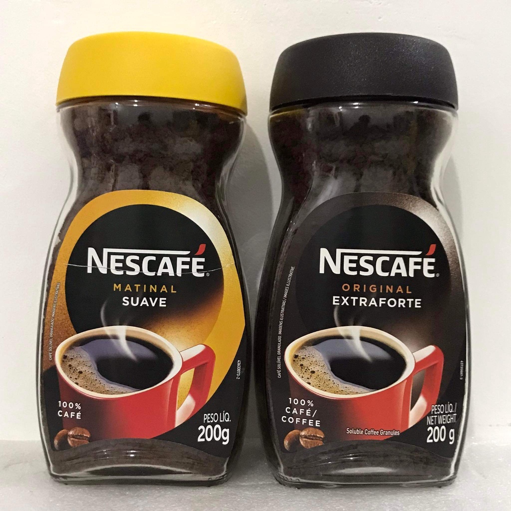 Nescafe Matinal Suave/Original Extraforte 100 Cafe 200g, Dark Roast Beans Shopee Philippines