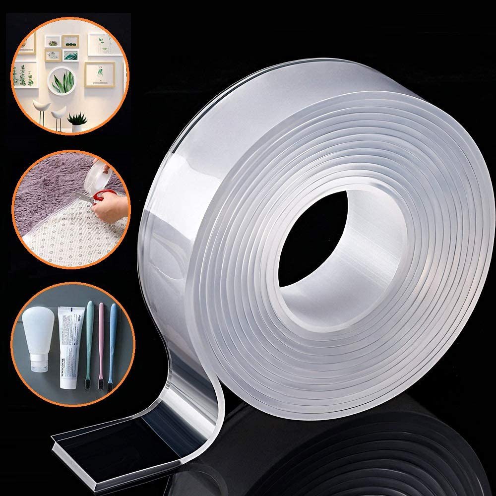 Multifunctional Strongly Sticky Double-Sided Adhesive Tape Traceless ...