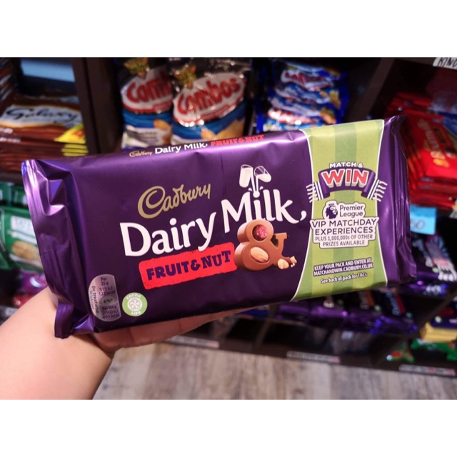 Cadbury Fruit & Nut 200g | Shopee Philippines