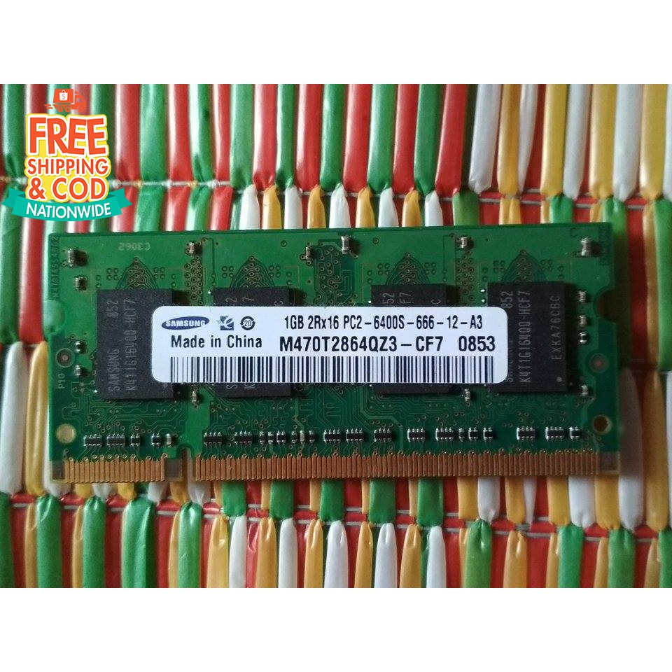 Samsung 1gb Ddr2 Ram For Laptop Shopee Philippines