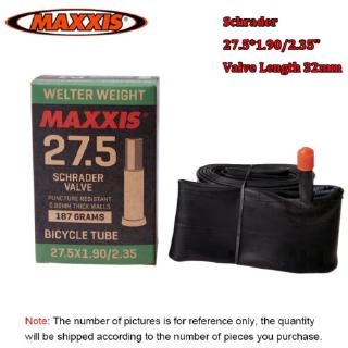 1/2/3/4PCS MAXXIS Inner Tubes Presta/Schrader Valve 26/27.5" MTB Bike Tire Tube 