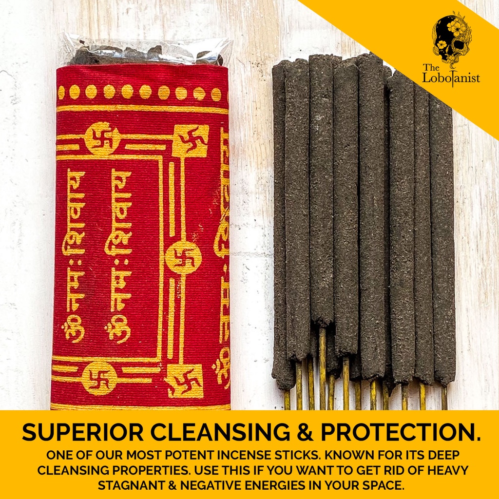 Temple of Incense Big Cleanse Incense Sticks / Artisanal Handrolled
