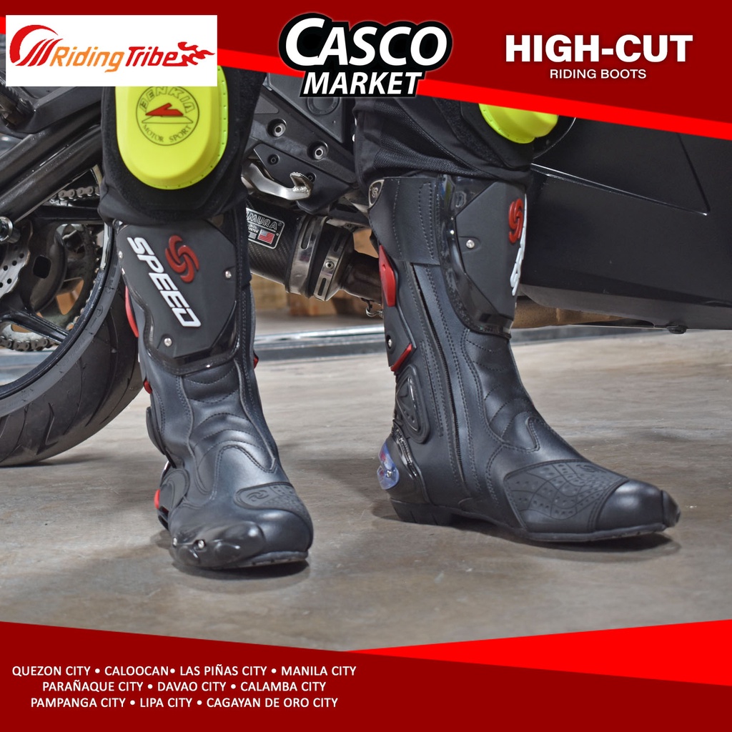 speed motorcycle boots