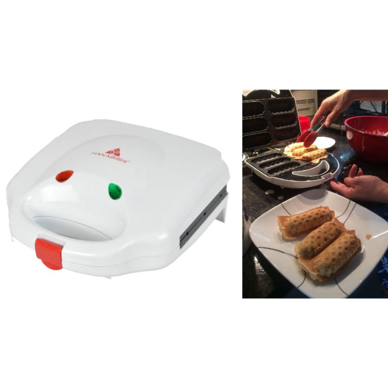 Hanabishi HSM50H Waffle/Hotdog/Sandwich Maker Shopee Philippines