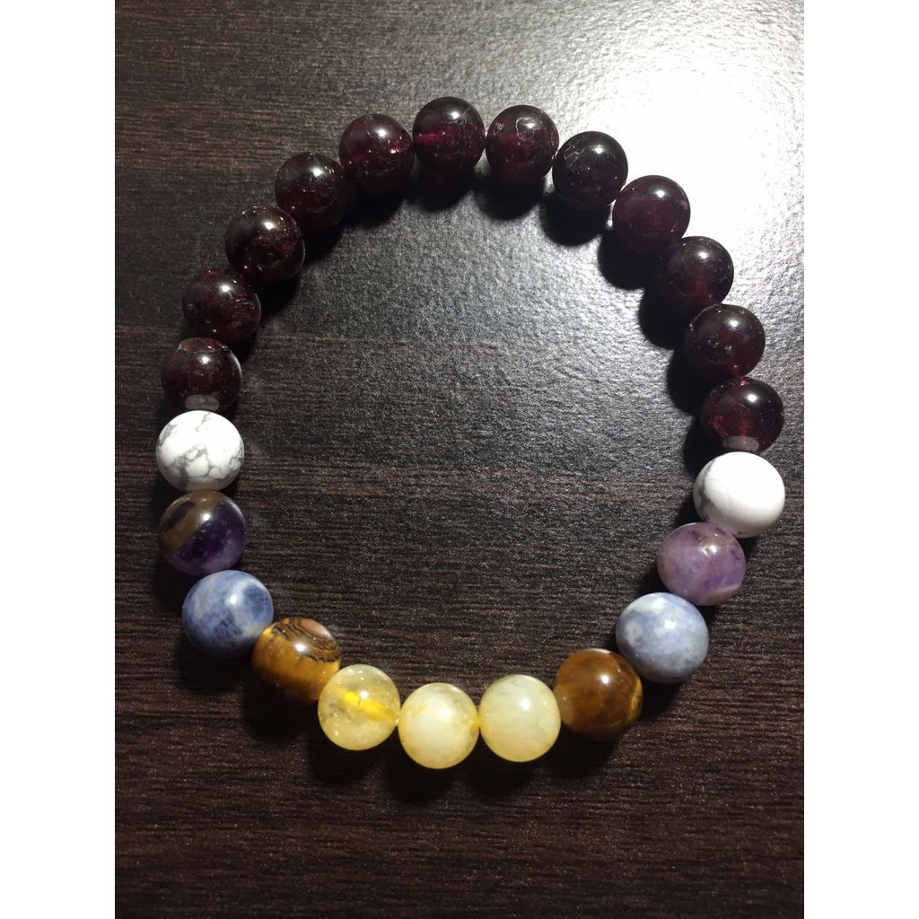 tiger eye charm bracelet