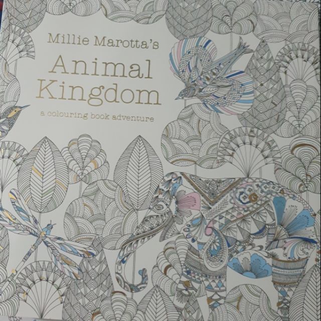 Animal kingdom coloring book by Millie Marotta | Shopee Philippines
