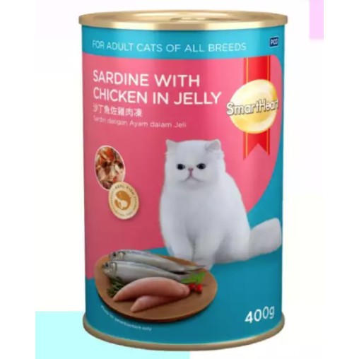 SmartHeart Wet Cat Food in can 400g Shopee Philippines