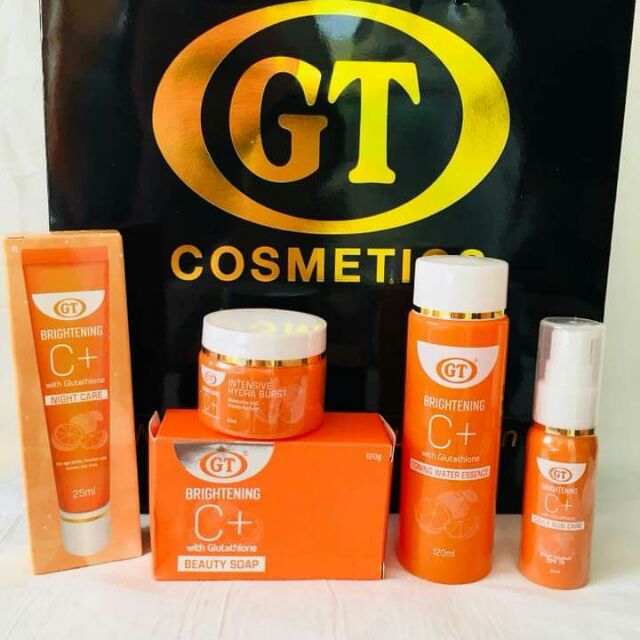 Authentic Gt Brightening C With Glutathione Set Shopee Philippines