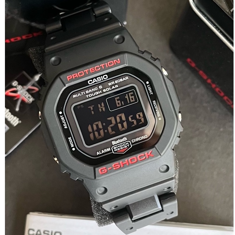 BESTSELLER! Casio GShock GWB5600HR1 Solar Bluetooth Multiband Square