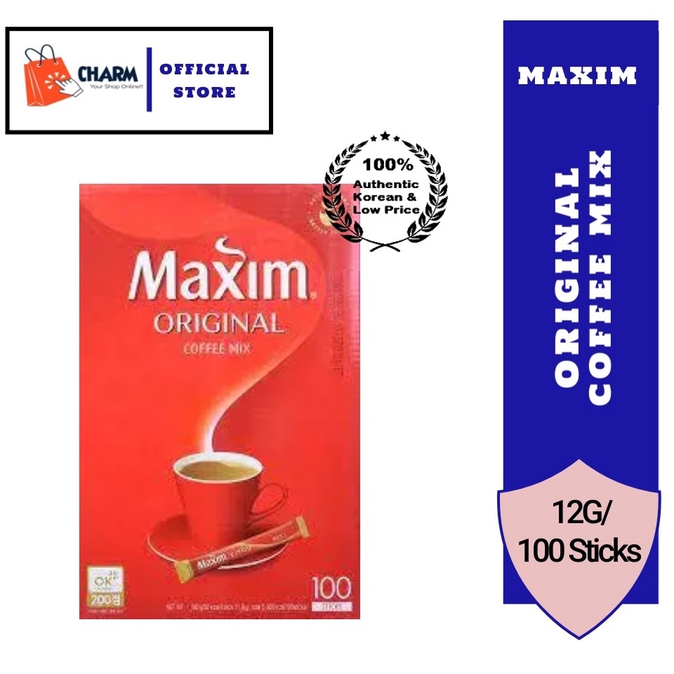 MAXIM ORIGINAL COFFEE MIX (100 STICKS) Shopee Philippines