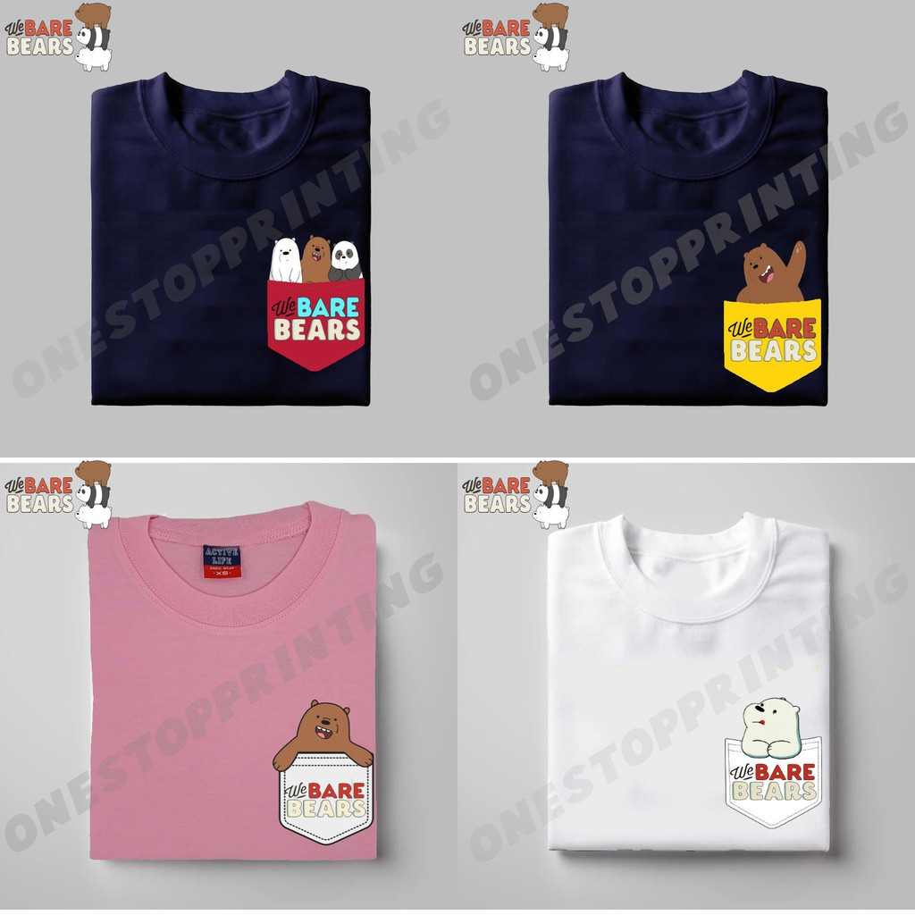 bear pocket t shirt