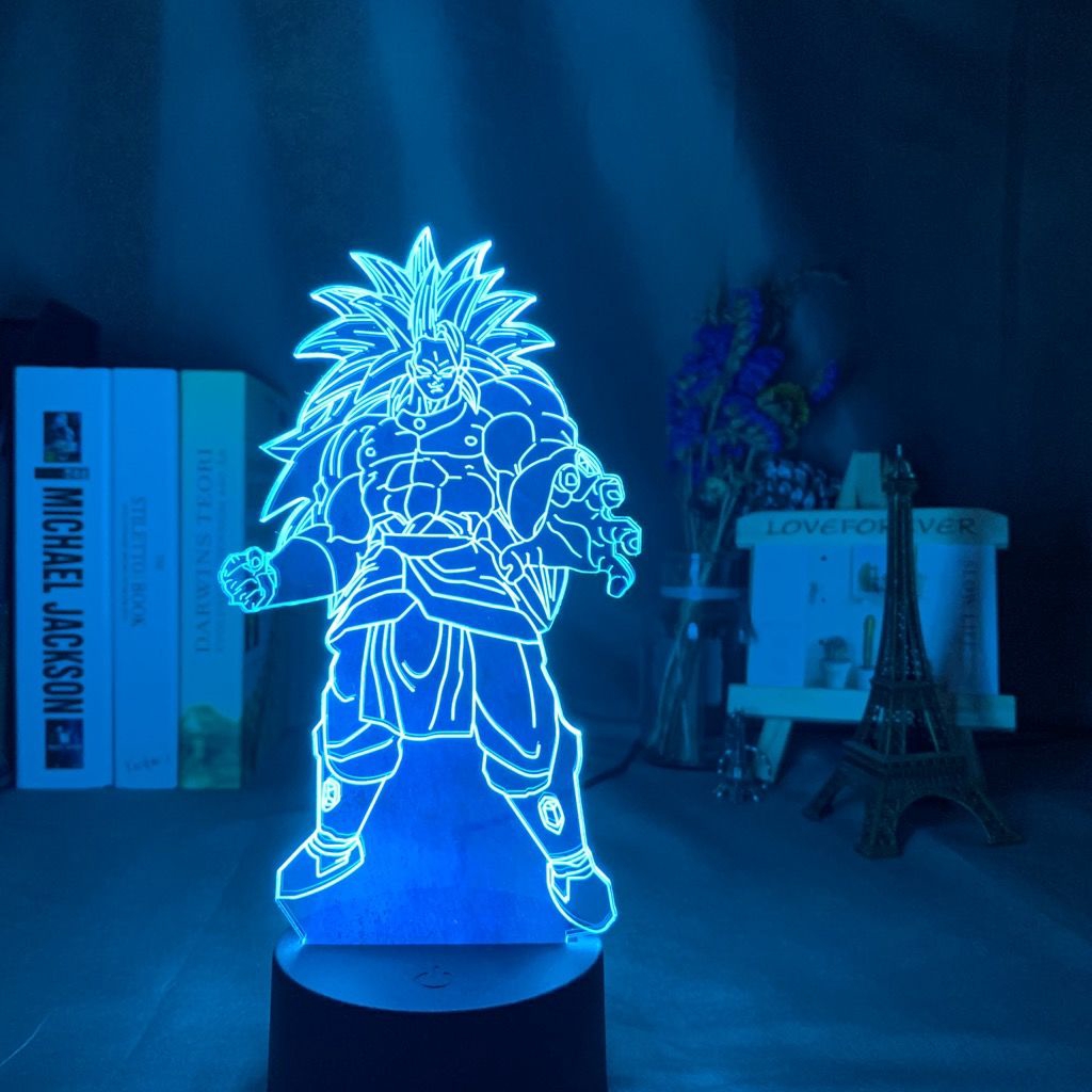 3d Illusion Lamp Dragon Ball Broly Figure Nightlight For Kids Bedroom Decor Colorful Battery Powered Led Night Light Anime Gift Figure Shopee Philippines