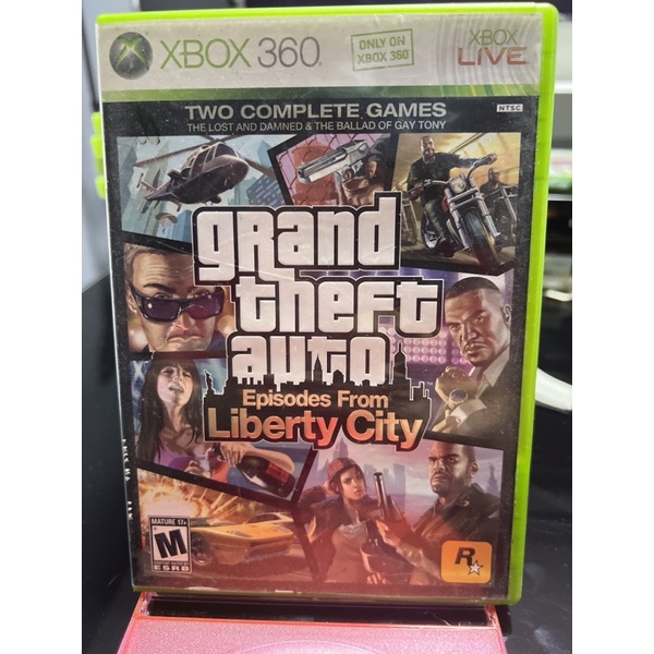 Grand Theft Auto Episodes From Liberty City Xbox 360 Ntsc Shopee Philippines 7047