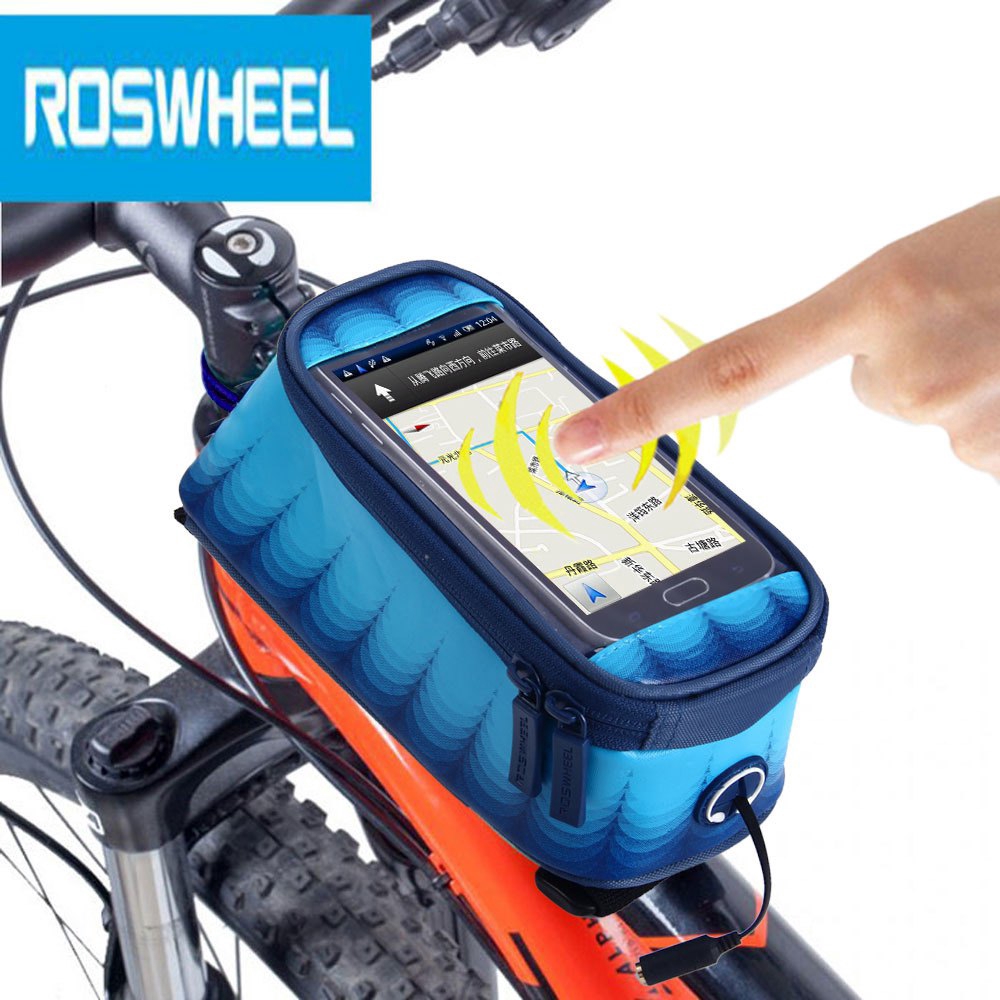 roswheel bicycle smartphone bag